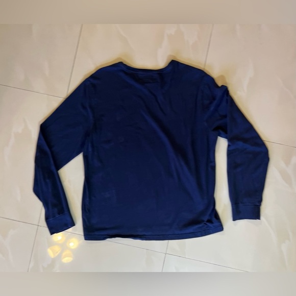 Vtg POLO by Ralph Lauren Men Green Crewneck Long Sleeve Tee Sz L Bleecker Deer - Picture 8 of 16